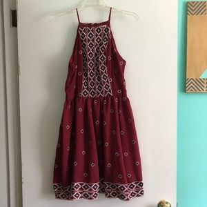 NWOT Alya Embroidered Dress Size Small